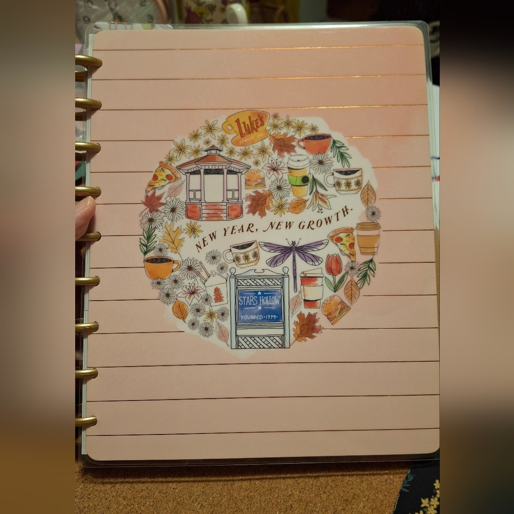 2026 GILMORE GIRLS HAPPY PLANNER WITH EXPANSION & Sticker Pack